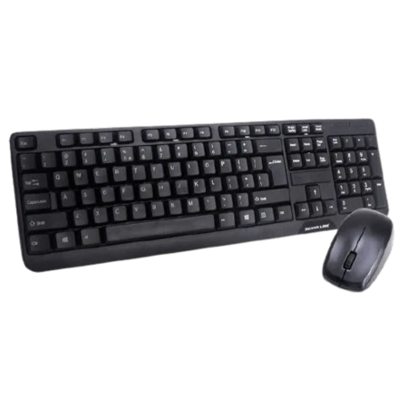 סט מקלדת ועכבר אלחוטי