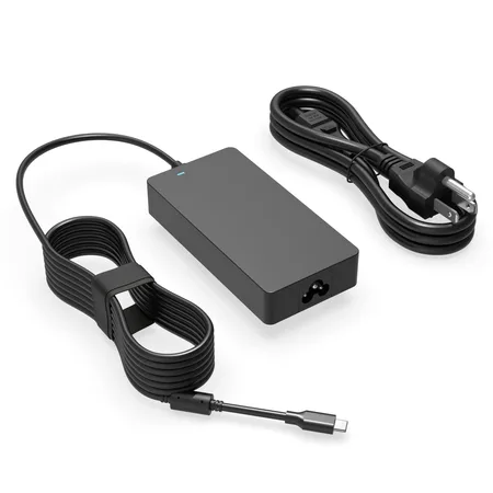 מטען מקורי למחשב נייד דגם - 130W מבית Lenovo. | מחבר USB